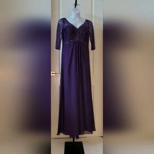 Cameron Blake Beaded Gown Size 16